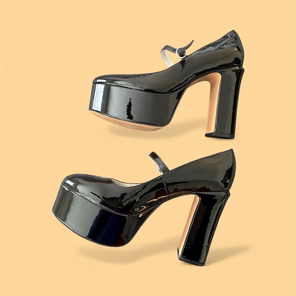 Mix No.6 Platform Mary Jane Heels -- Size 8M - Picture 1 of 7